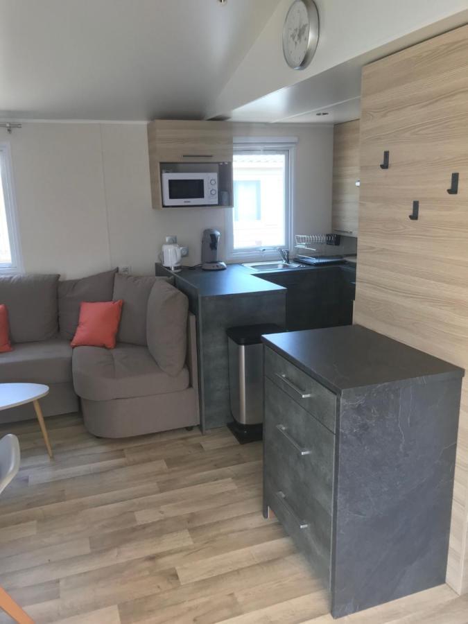 Mobil Home Camping Le Mar Estang Bord De Plage Canet-en-Roussillon Zewnętrze zdjęcie