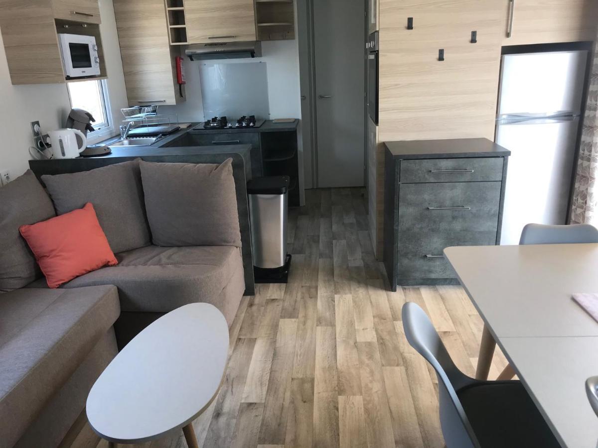 Mobil Home Camping Le Mar Estang Bord De Plage Canet-en-Roussillon Zewnętrze zdjęcie